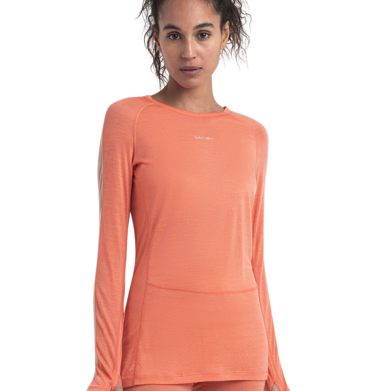 125 ZoneKnit™ Merino Blend Long Sleeve Crewe Thermal Top (Women's) - IB0A56H4 - Past Season