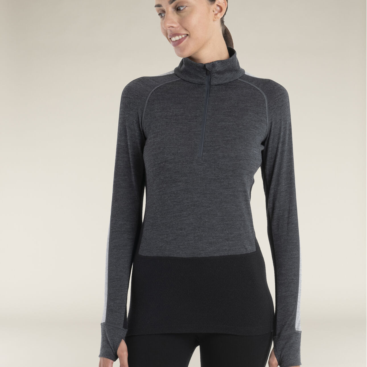 Merino 200 ZoneKnit™ Long Sleeve Half Zip Thermal Top (Women's) - IBBA56HC - Past Season