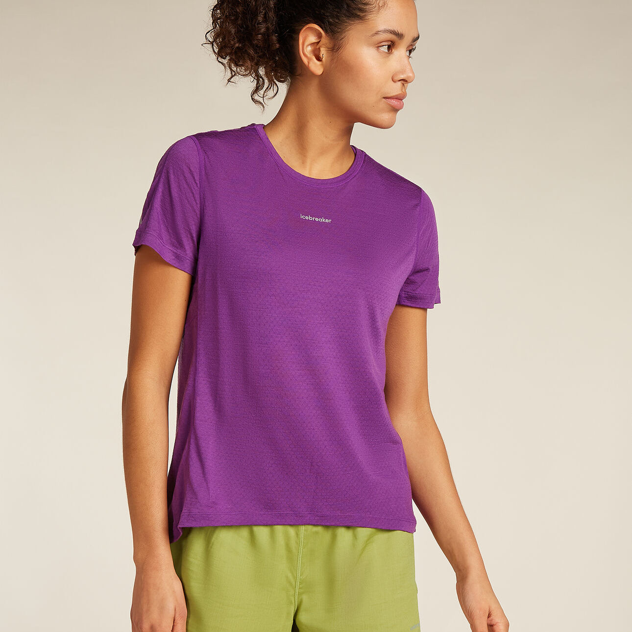 Merino Blend 125 Cool-Lite™ Speed Short Sleeve Slit Back T-Shirt (Women's) - IB0A56XV - Past Season