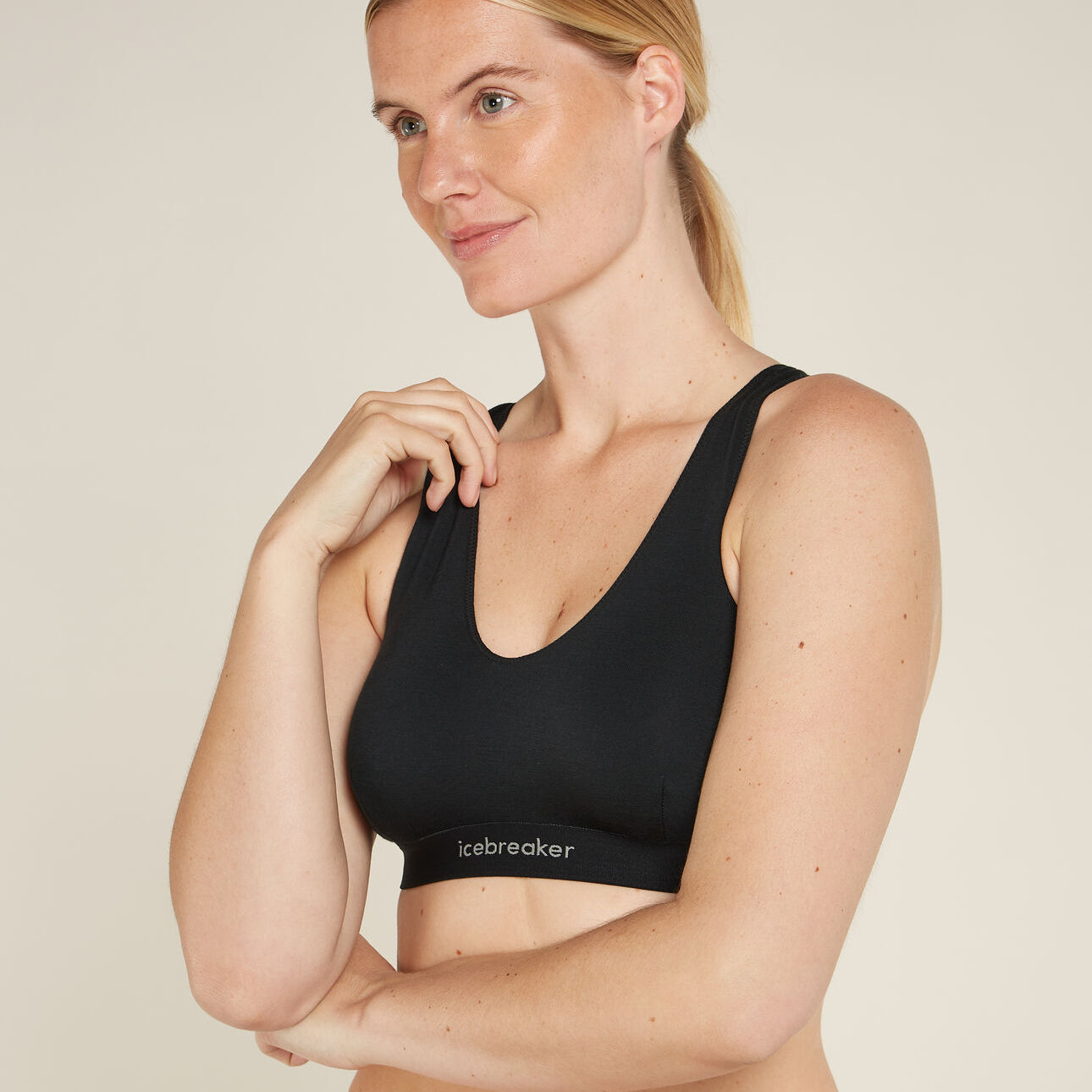 Merino Blend 125 Cool-Lite Sprite Racerback Bra (Women's) - IB0A5724