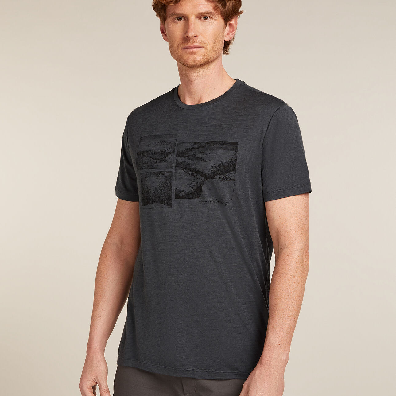 Merino 150 Tech Lite Short Sleeve T-Shirt The Climb (Men's) - IB0A57C2