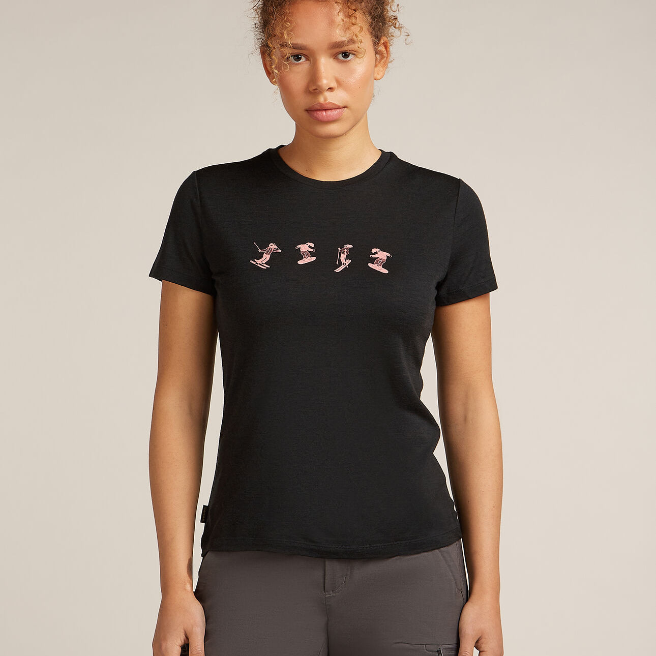 Merino 150 Tech Lite Short Sleeve T-Shirt Snow Day (Women's) - IB0A57CB