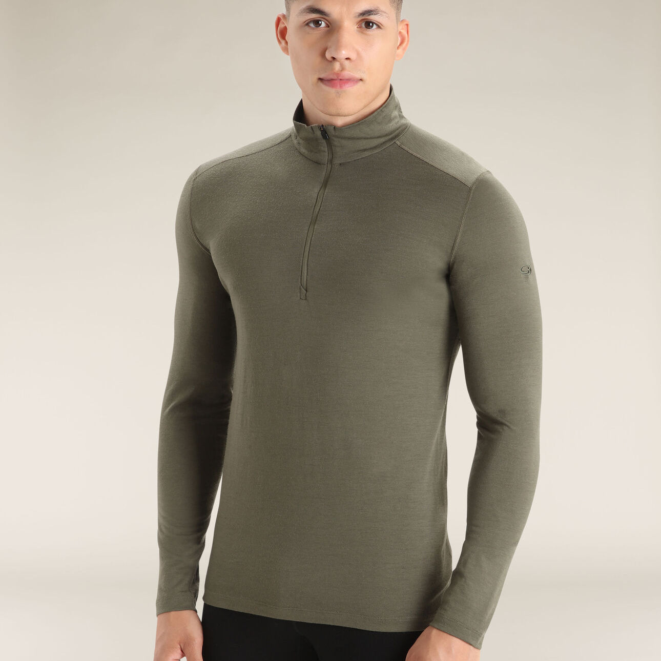 Merino 200 Oasis Long Sleeve Half Zip Thermal Top (Men's) - IBB04367