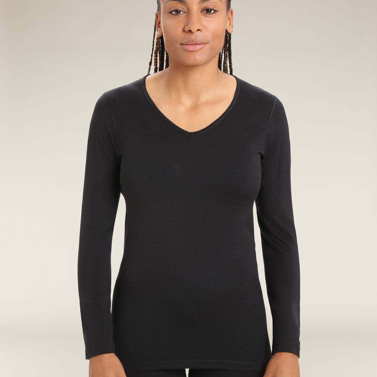 Merino 200 Oasis Long Sleeve V Neck Thermal Top (Women's) - IB104379 - Past Season