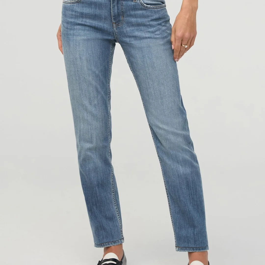 Performance Denim Mid Rise Slim Taper - 30in (Women's)