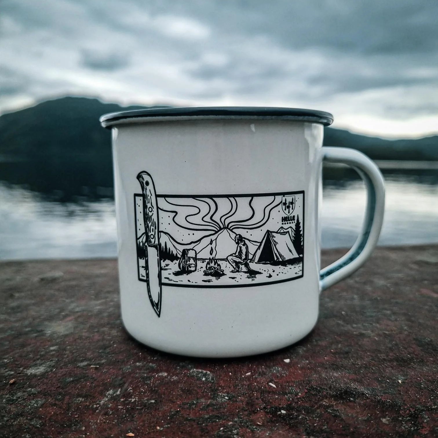 Enamel Cup