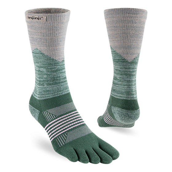 Trail Midweight Crew Toe Socks (Women's)