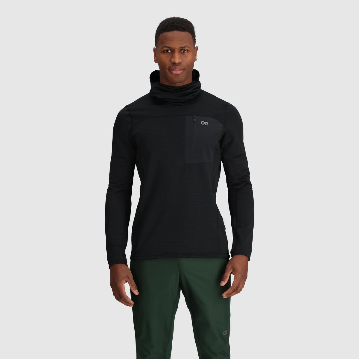 Outdoor Research - Men's Vigor Grid Fleece Pullover Hoodie