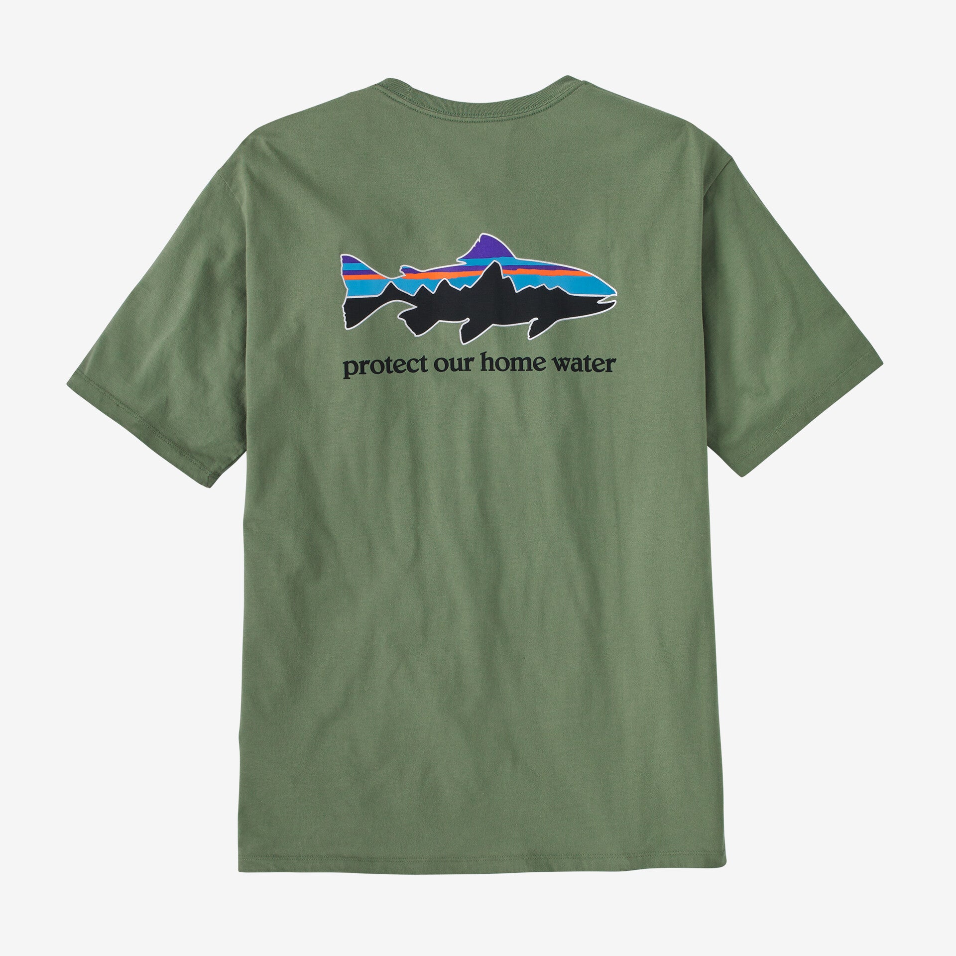 Home Water Trout Organic T-Shirt (Men's) - 37547