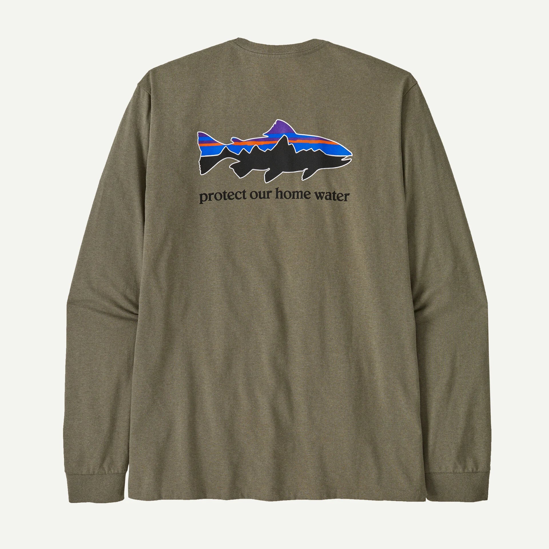 Long-Sleeved Home Water Trout Responsibili-Tee (Men's) - 37574