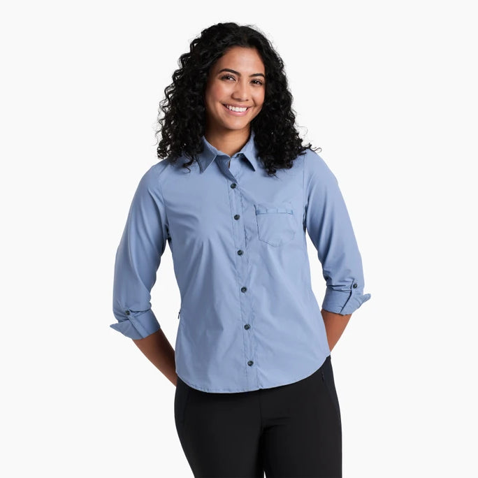 Wander™ Long Sleeve Button Up (Women's) - 8571