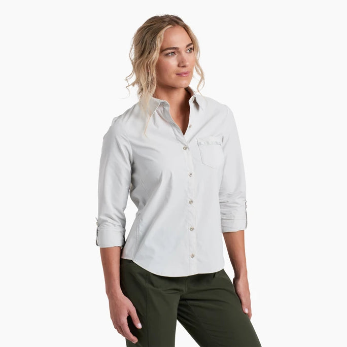 Wander™ Long Sleeve Button Up (Women's) - 8571
