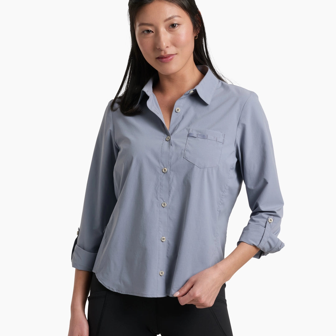 Wander™ Long Sleeve Button Up (Women's) - 8571