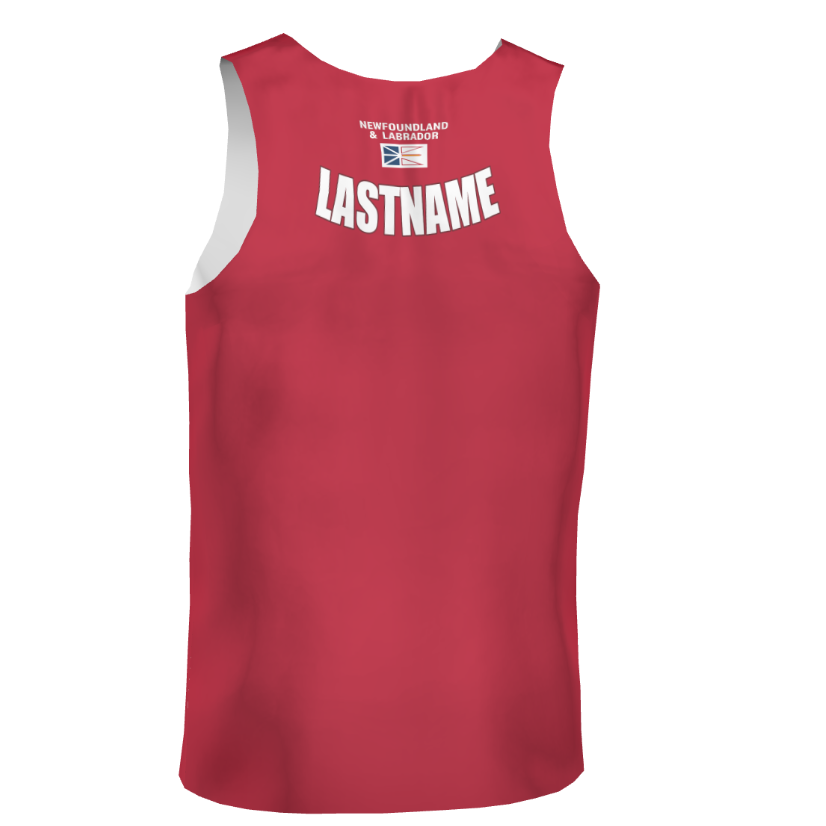 Athletics North East - Custom Sublimated Racer Singlet - (Men's) - Pre-Order