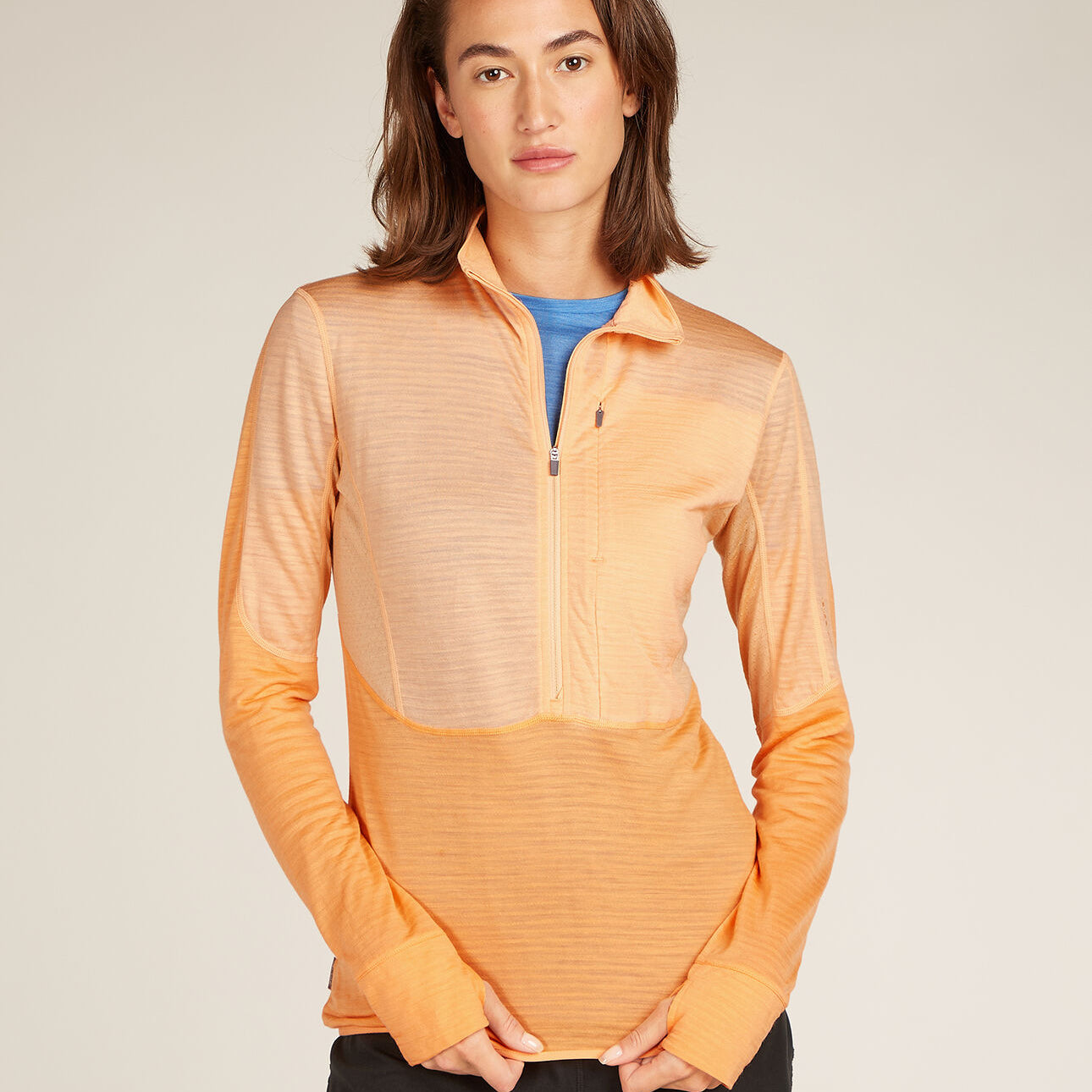 Merino Blend 200 Realfleece™ Descender Long Sleeve Half Zip Jacket (Women's) - IBBA56YM - Past Season