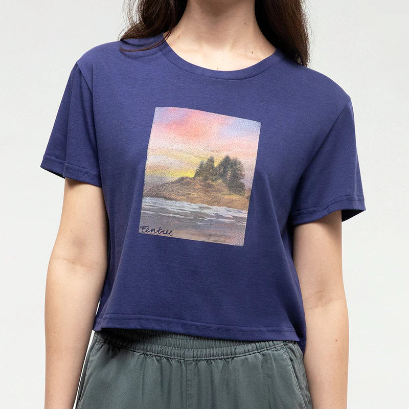 Breakwater Crop T-Shirt (Women's) - TCW6206 - Past Season