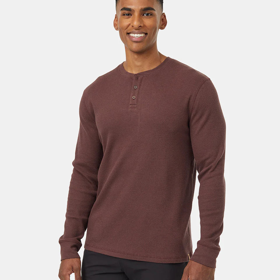 TreeWaffle Henley Longsleeve (Men's) - TCM5552 - Past Season