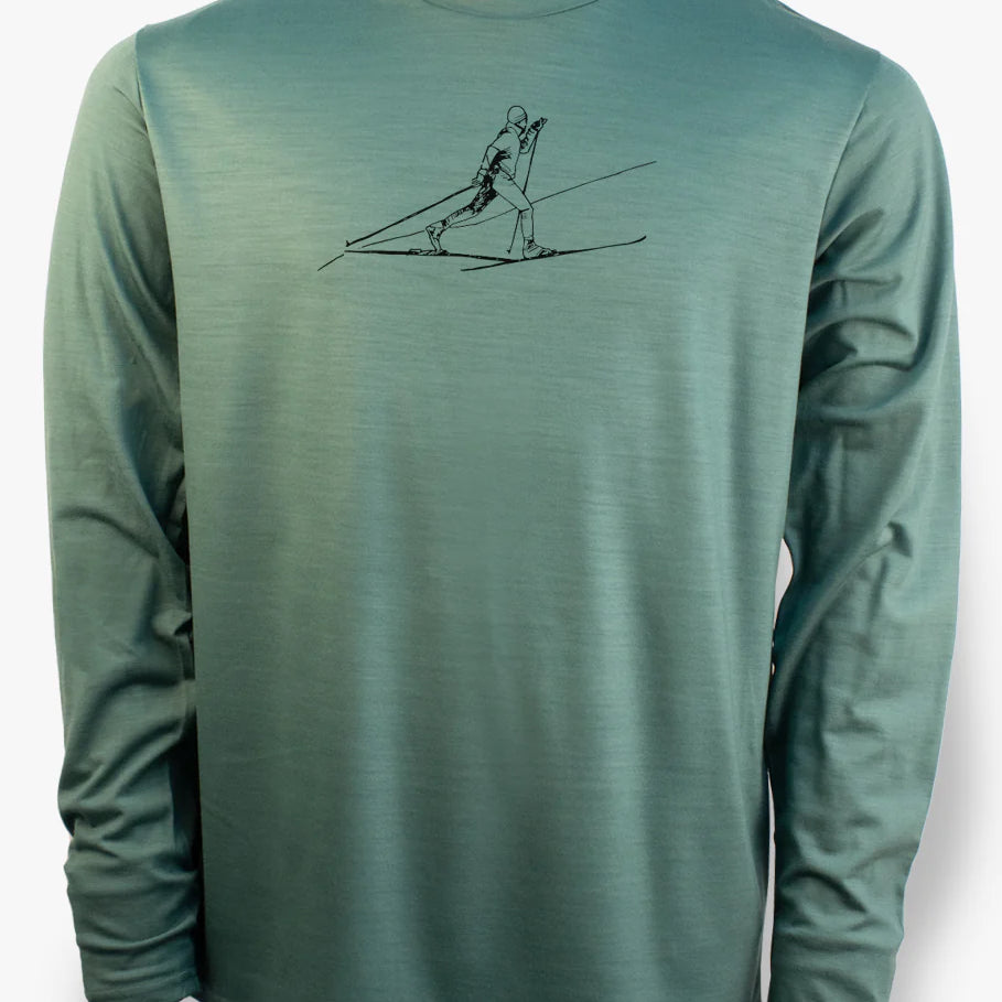 Techcrew Merino Long Sleeve (Men's) - Past Season
