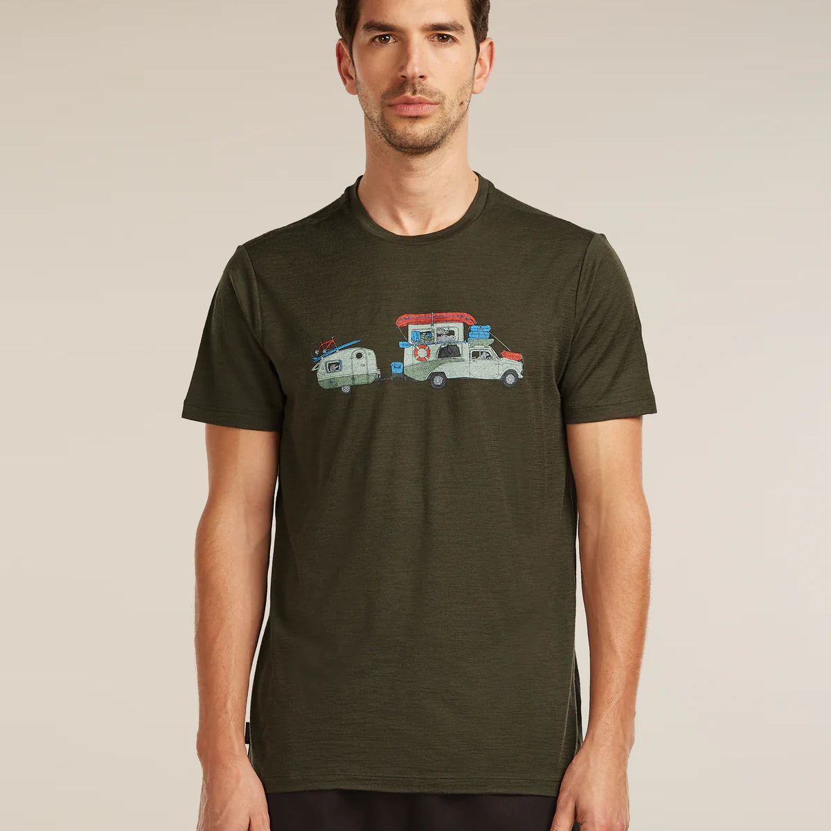 Merino 150 Tech Lite Short Sleeve Tee Transportage (Men's) - IB0A57FL