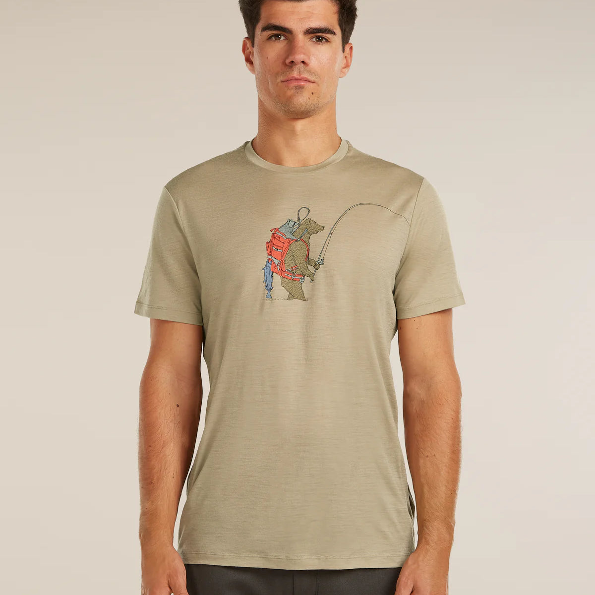 Merino 150 Tech Lite Short Sleeve Tee Bear Catch (Men's)