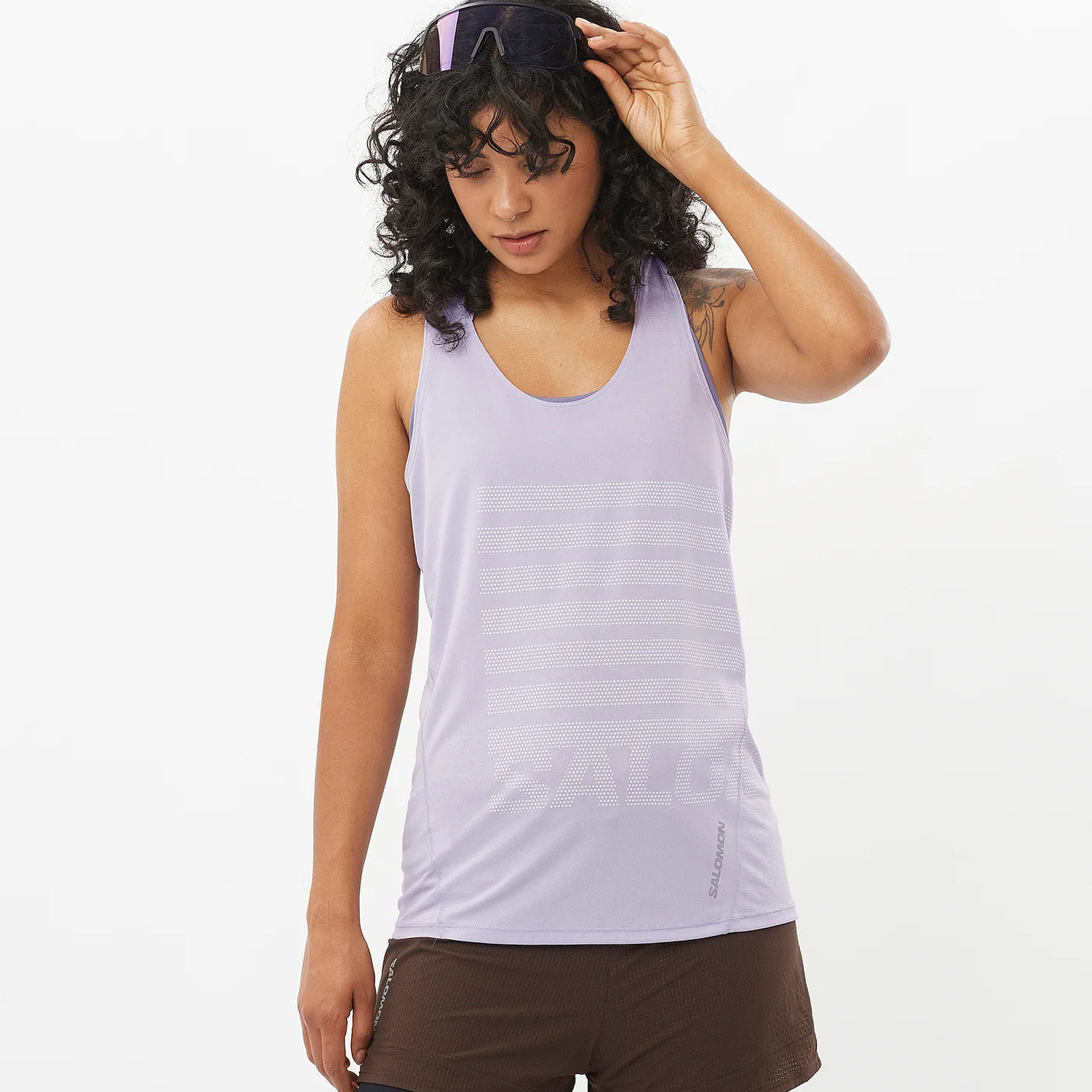 Sense Aero Graphic Singlet (Women's) - LC2696100