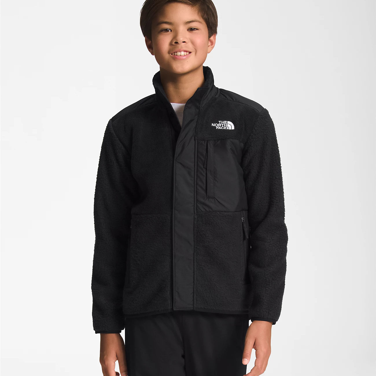 Forrest Fleece Mashup Jacket (Boys') - NF0A82SY - Past Season