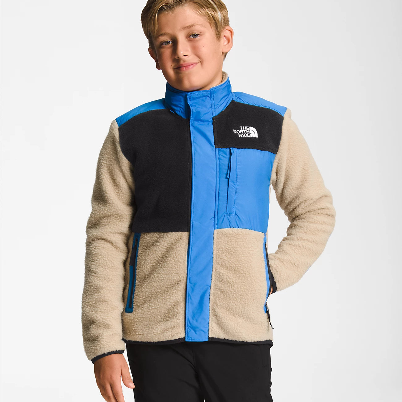 Forrest Fleece Mashup Jacket (Boys') - NF0A82SY - Past Season