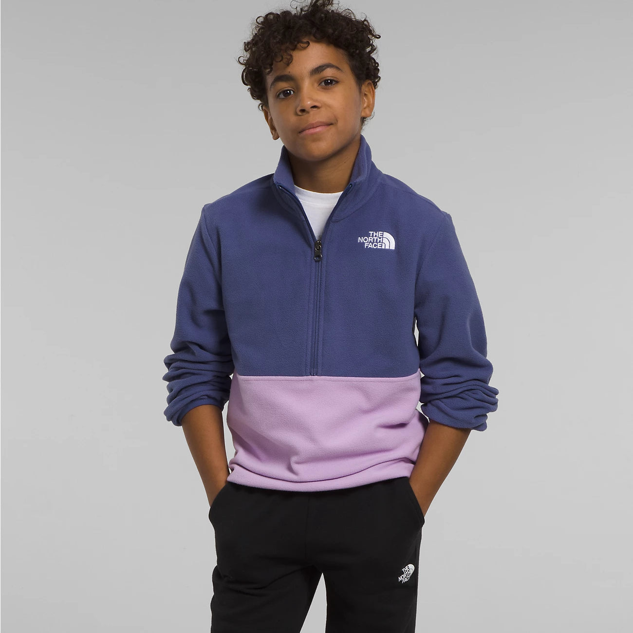 Glacier ¼-Zip Pullover (Kids') - NF0A84L9 - Past Season