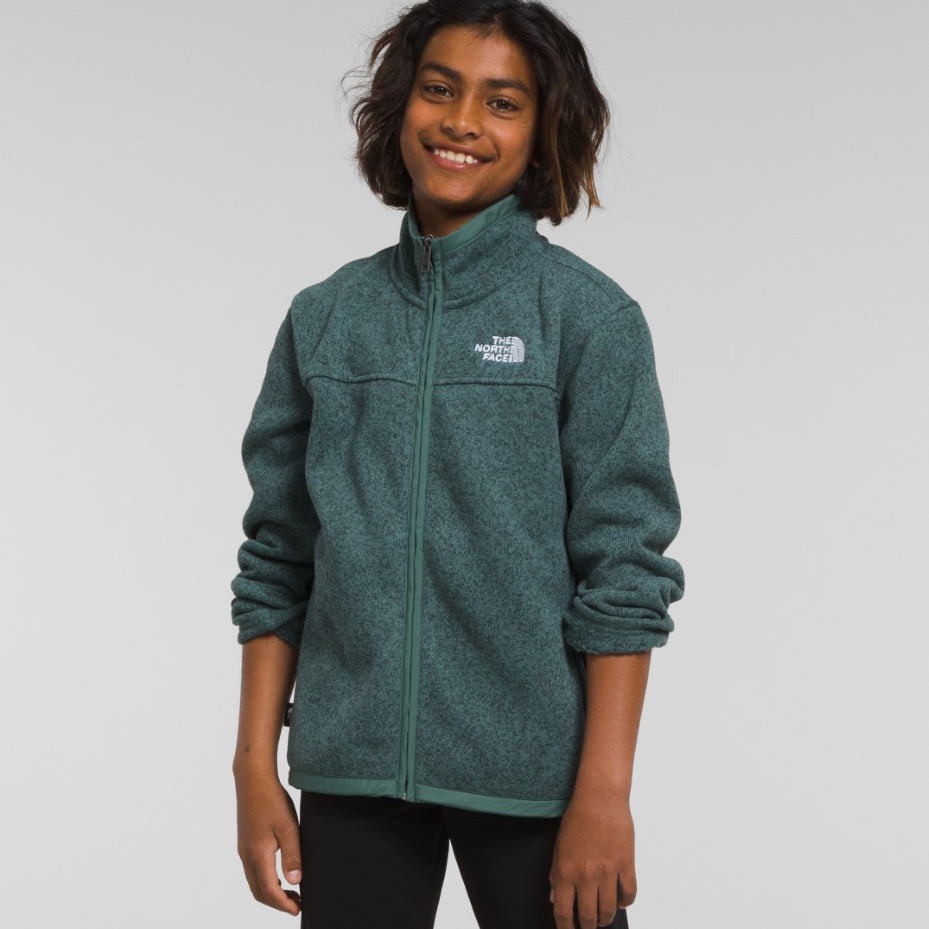 Sweater Fleece Full-Zip Jacket (Boys') - NF0A84LK - Past Season