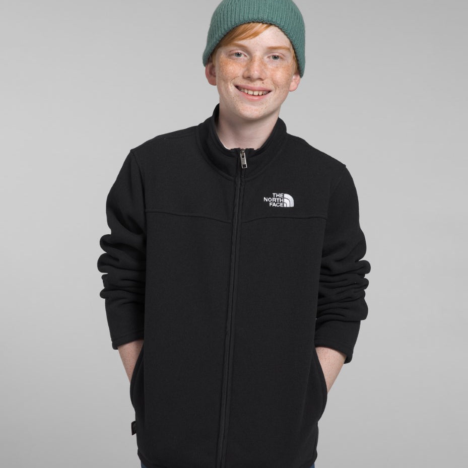 Sweater Fleece Full-Zip Jacket (Boys') - NF0A84LK - Past Season