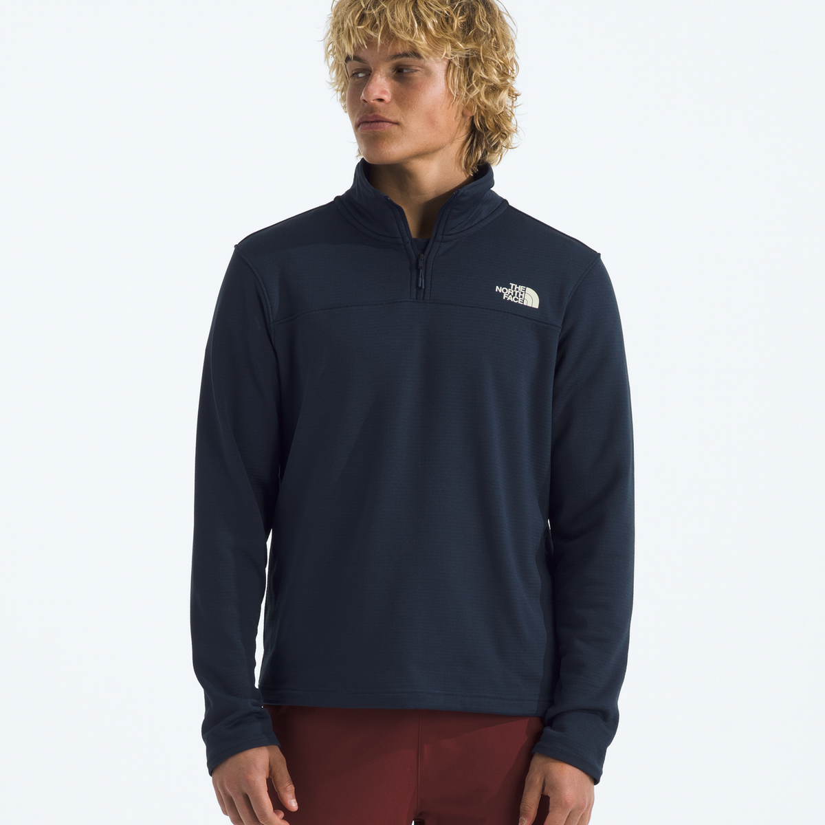Cedar Trail Grid Fleece 1/4 Zip (Men's) - NF0A8AZE