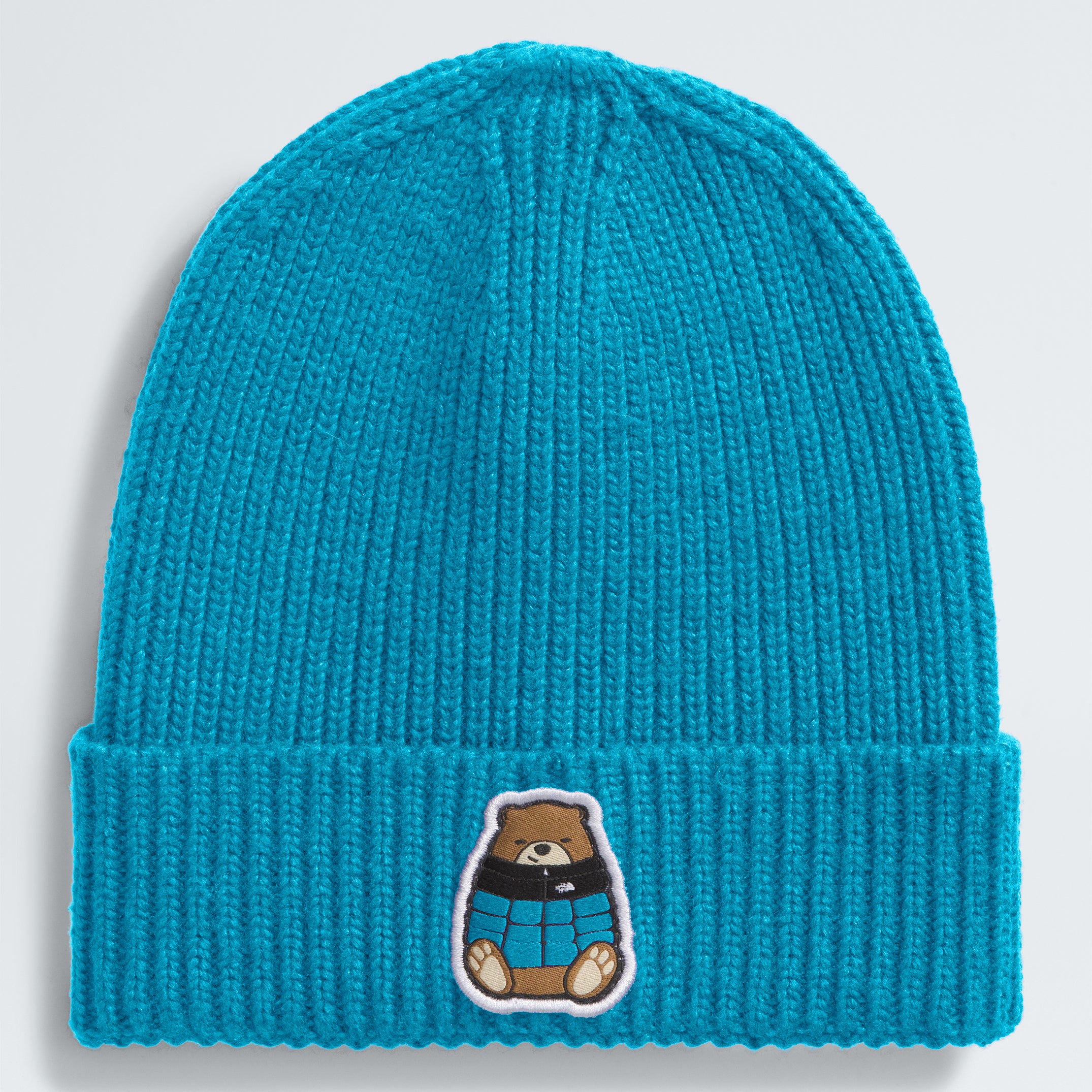 TNF Logo Box Cuffed Beanie (Kids') - NF0A8DBC