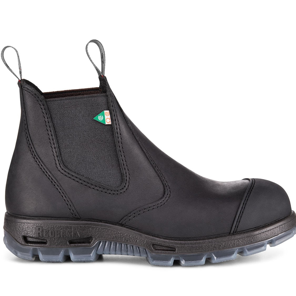 Bobcat CSA Steel-Toe Boot - Scuff Cap Black Kip