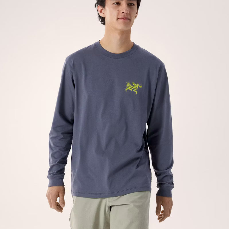 Kragg SL Cotton Bird Tile Shirt LS (Men's) - X000009537