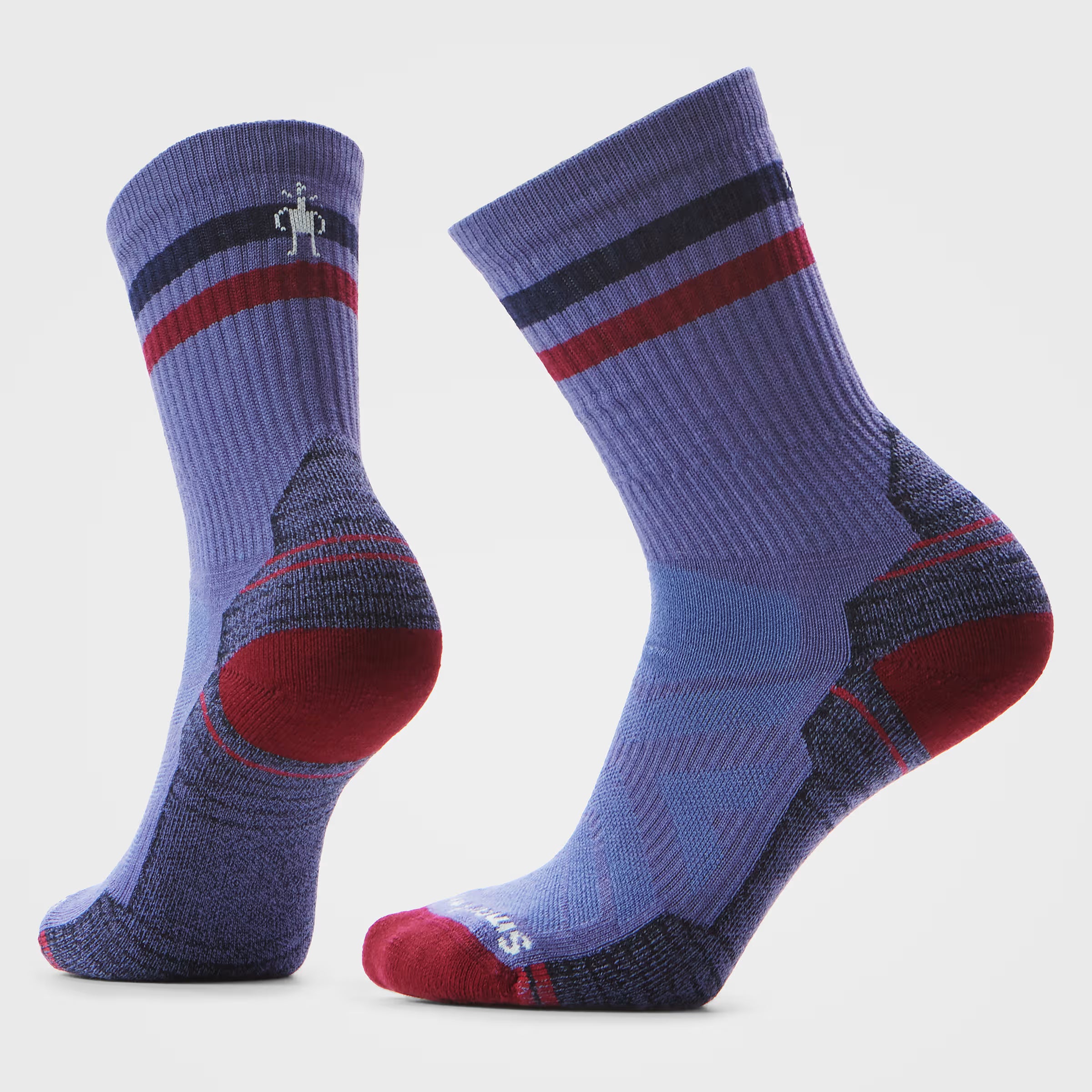 Hike Light Cushion Tube Stripe Crew Socks (Women's) - SW001578