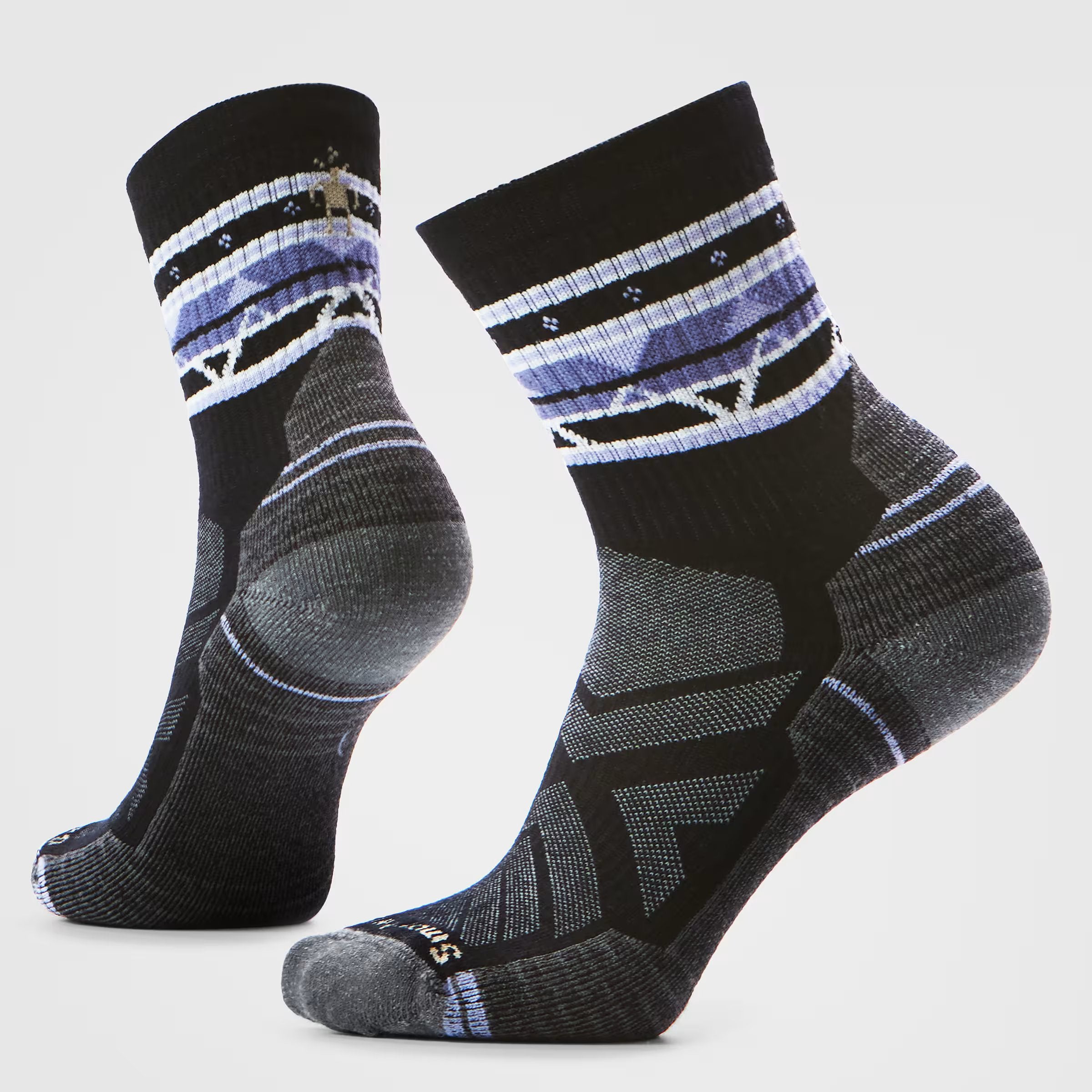 Hike Light Cushion Zig Zag Valley Mid Crew Socks (Women's) - SW001580