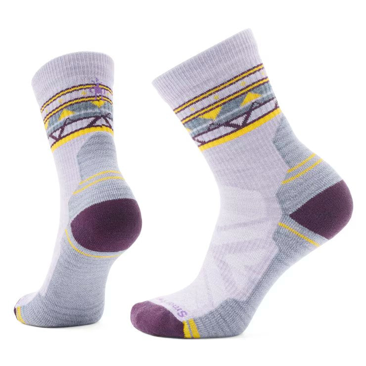 Hike Light Cushion Zig Zag Valley Mid Crew Socks (Women's) - SW001580