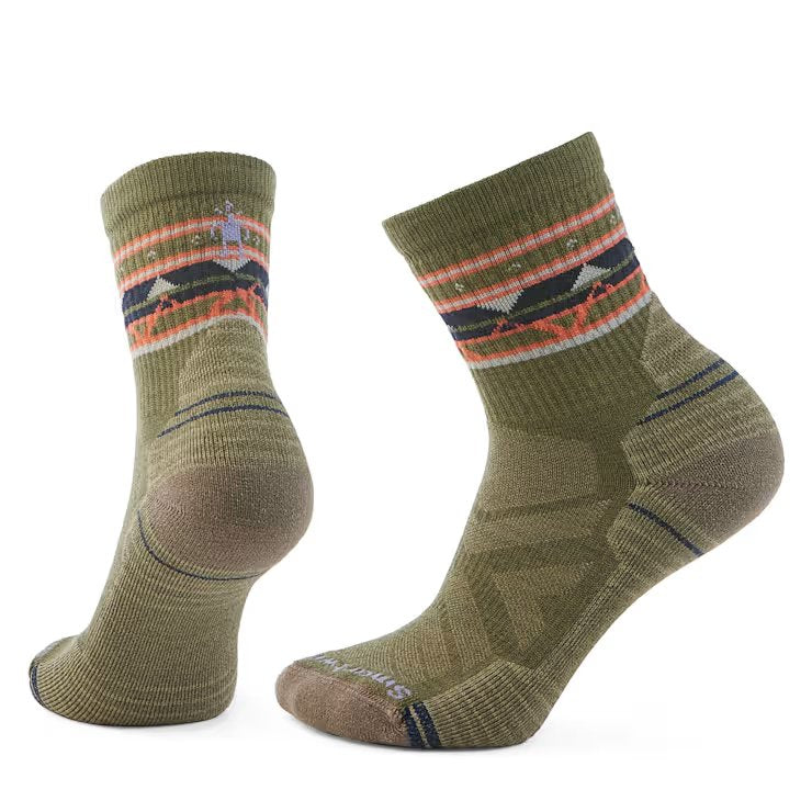Hike Light Cushion Zig Zag Valley Mid Crew Socks (Women's) - SW001580