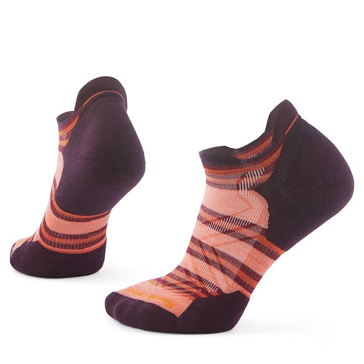 Run Targeted Cushion Stripe Low Ankle Socks (Women's) - SW001672