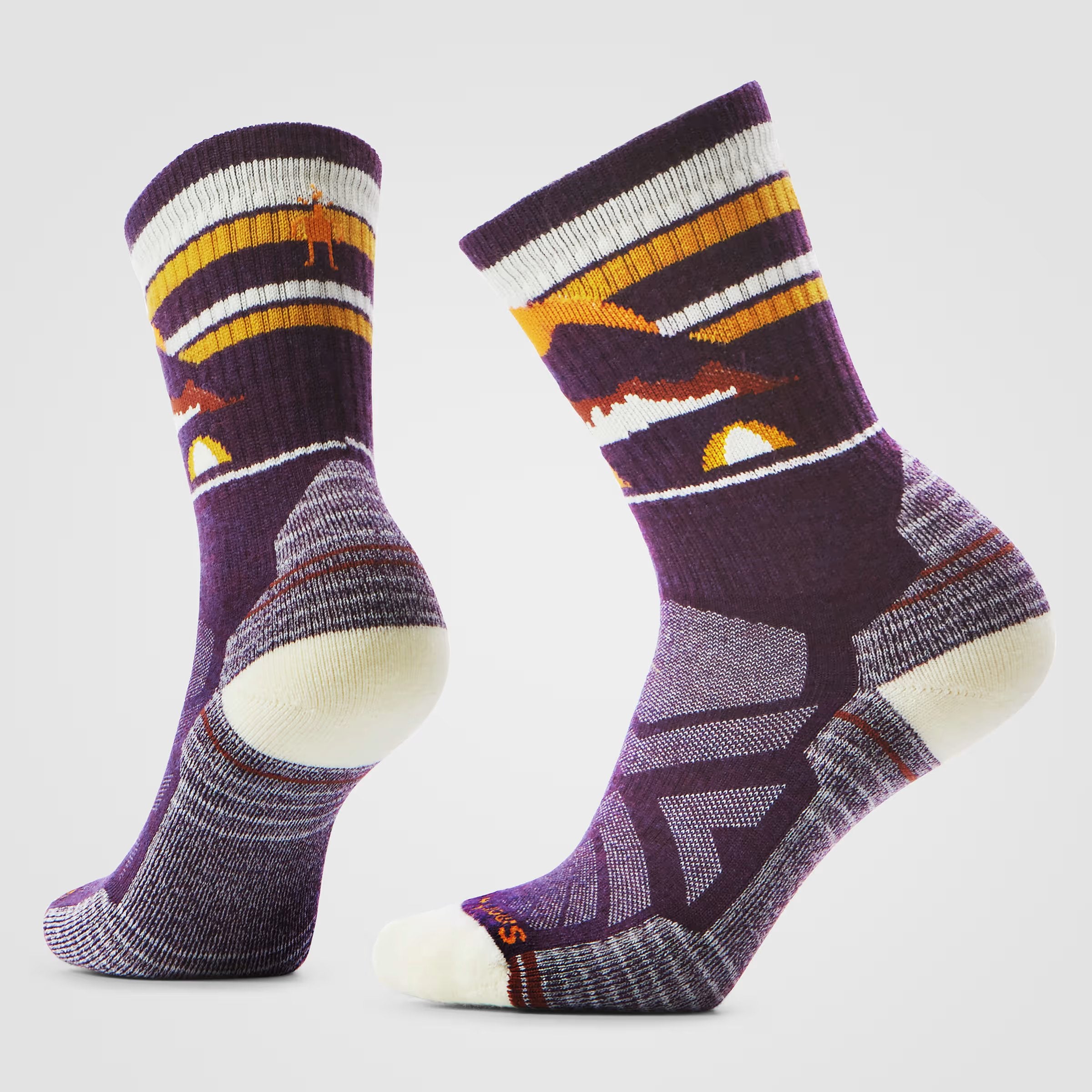 Hike Light Cushion Mountain Moon Crew Socks (Women's) - SW002272