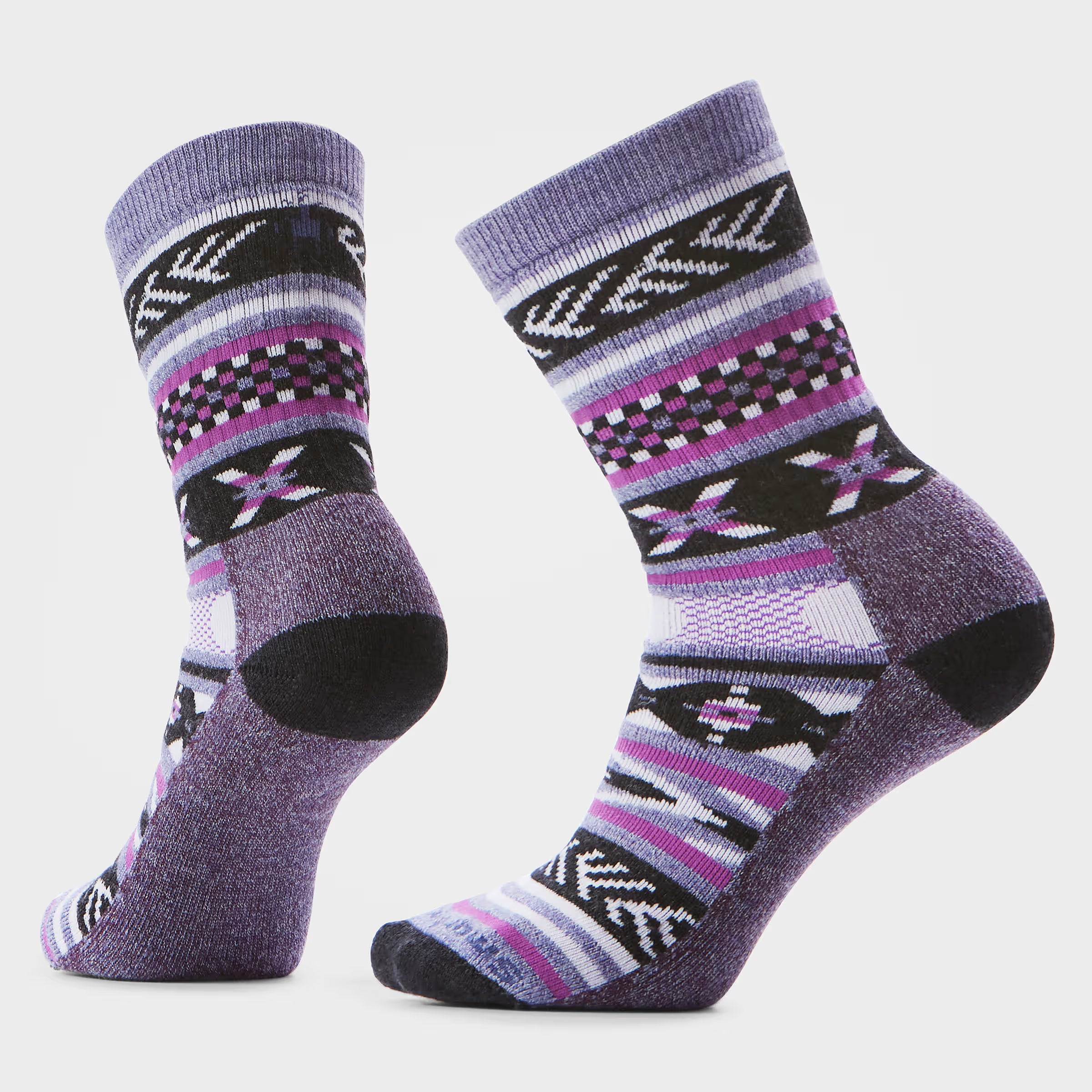 Everyday Cozy Cabin Games Crew Socks - SW002511