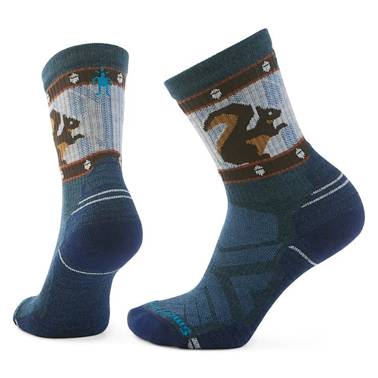 Hike Squirrely Crew Socks - Light Cushion (Women's) - SW002738