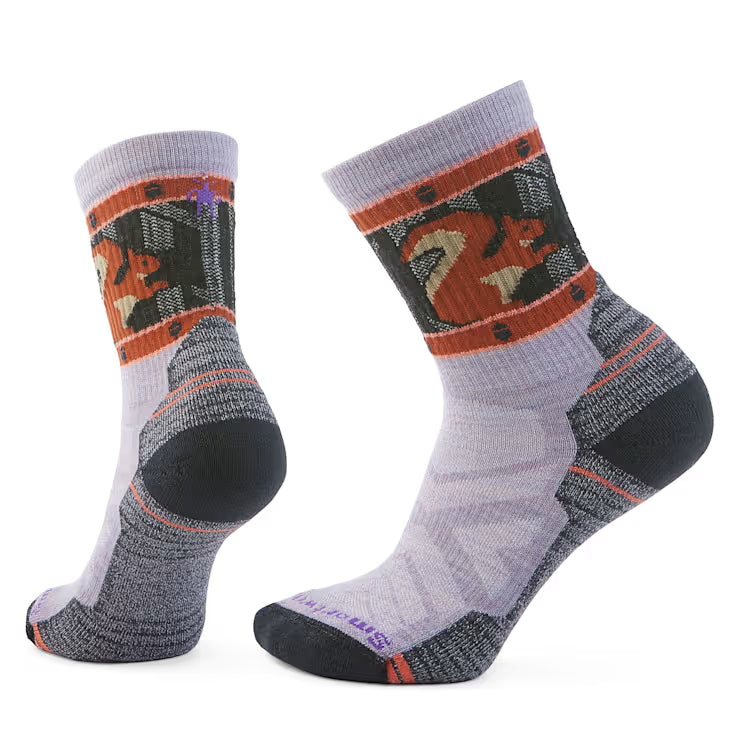 Hike Squirrely Crew Socks - Light Cushion (Women's) - SW002738