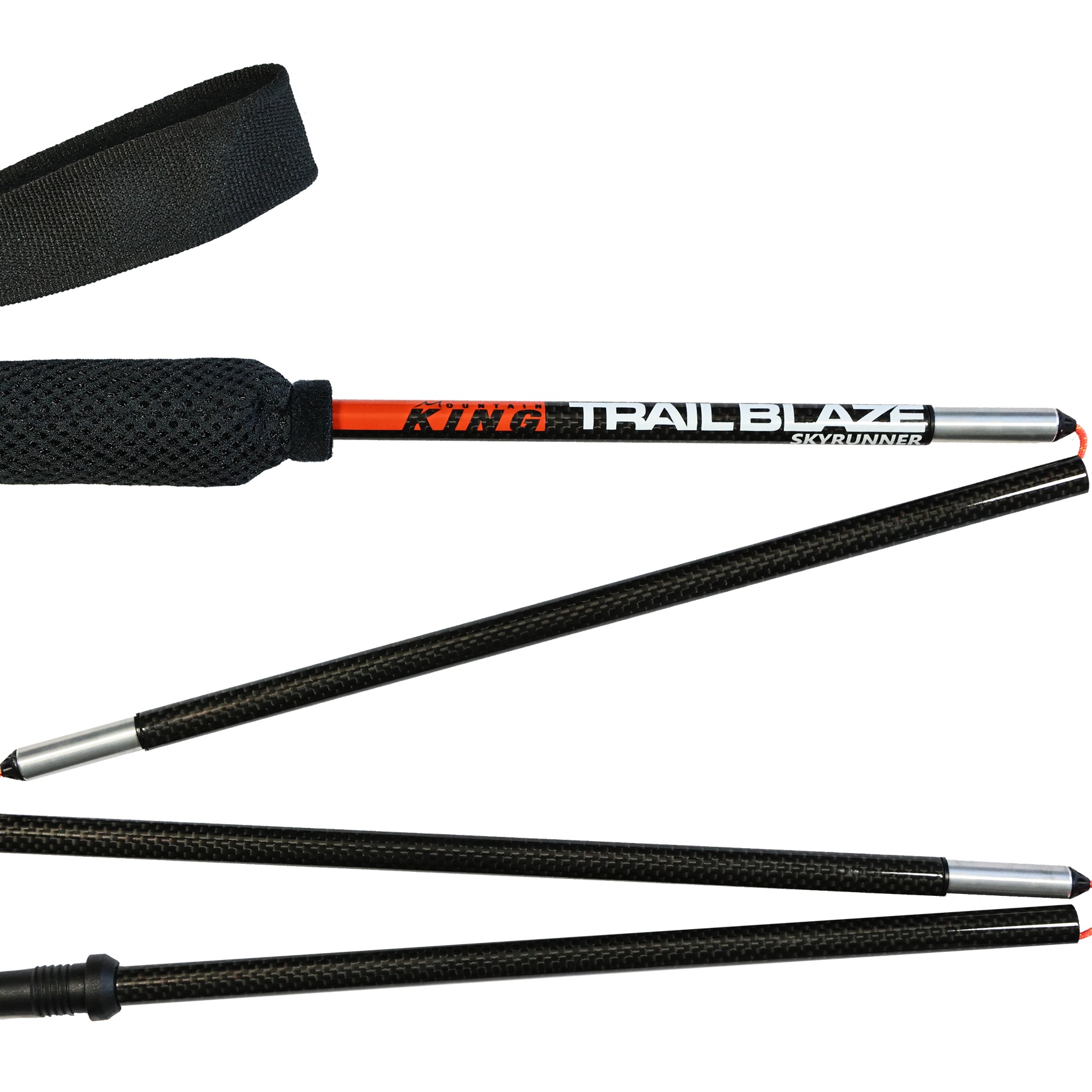 Skyrunner CARBON Running Poles - Pair