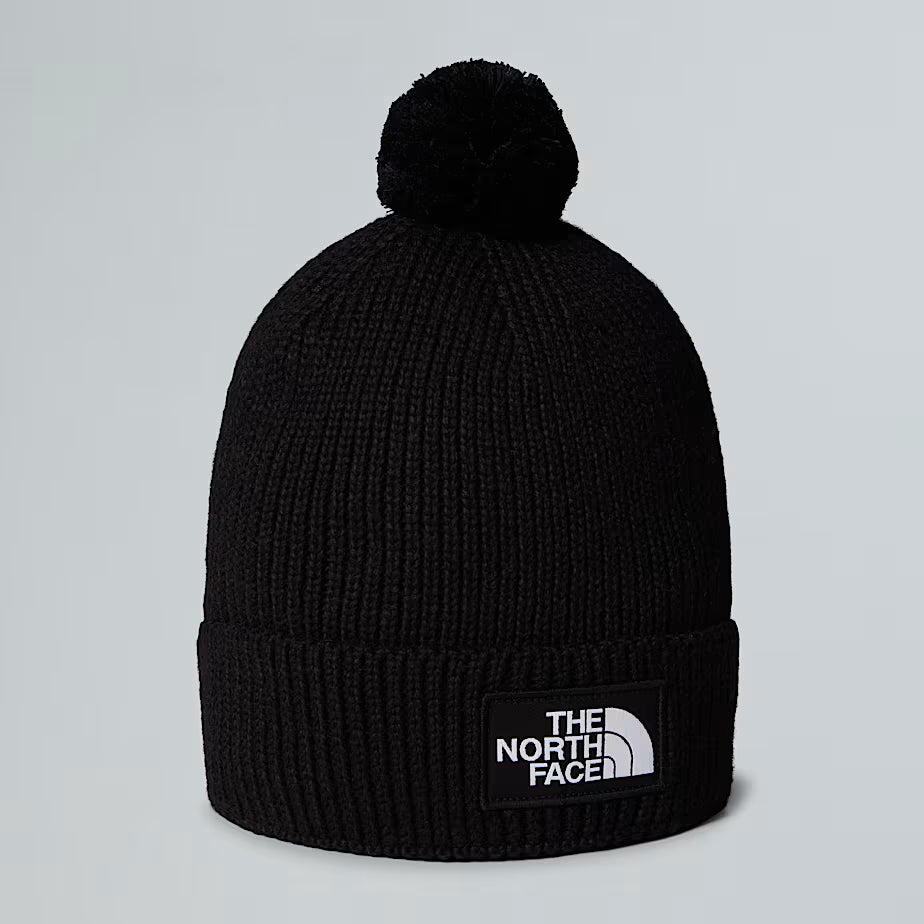 TNF Logo Box Pom Beanie - NF0A8CHF