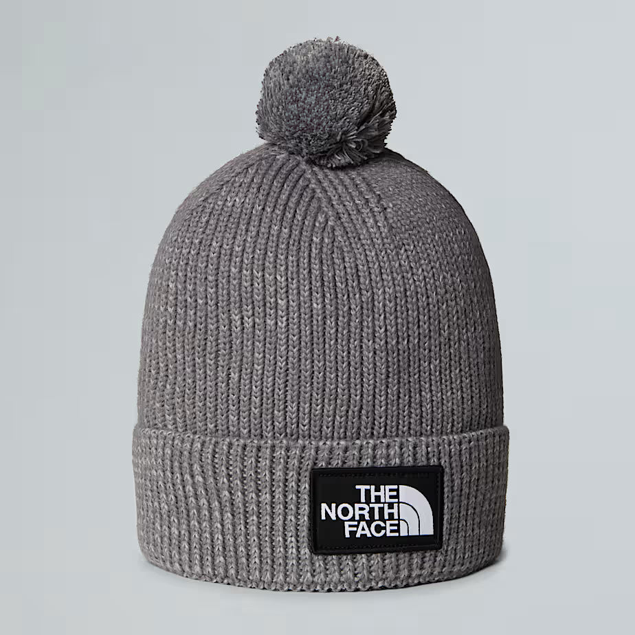 TNF Logo Box Pom Beanie - NF0A8CHF