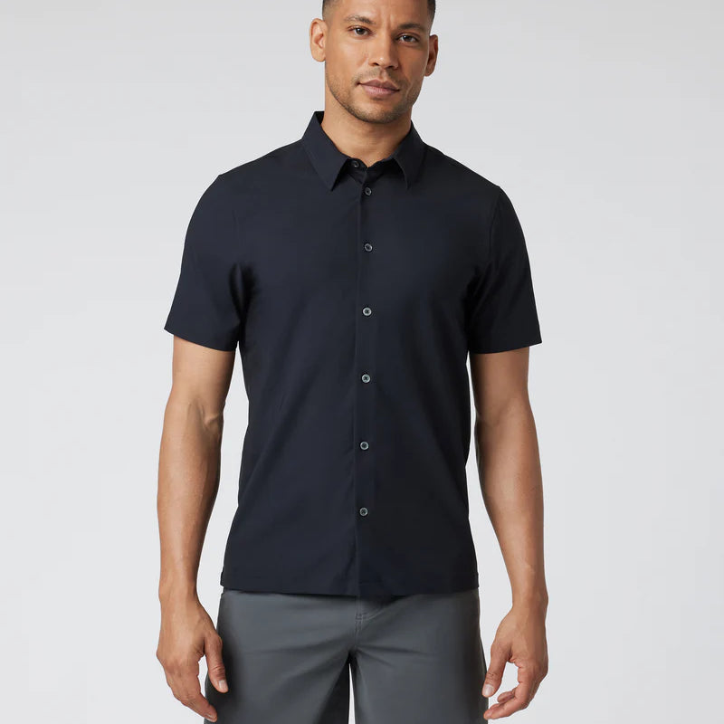 Short Sleeve Manhattan Button Down (Men's) - V1024
