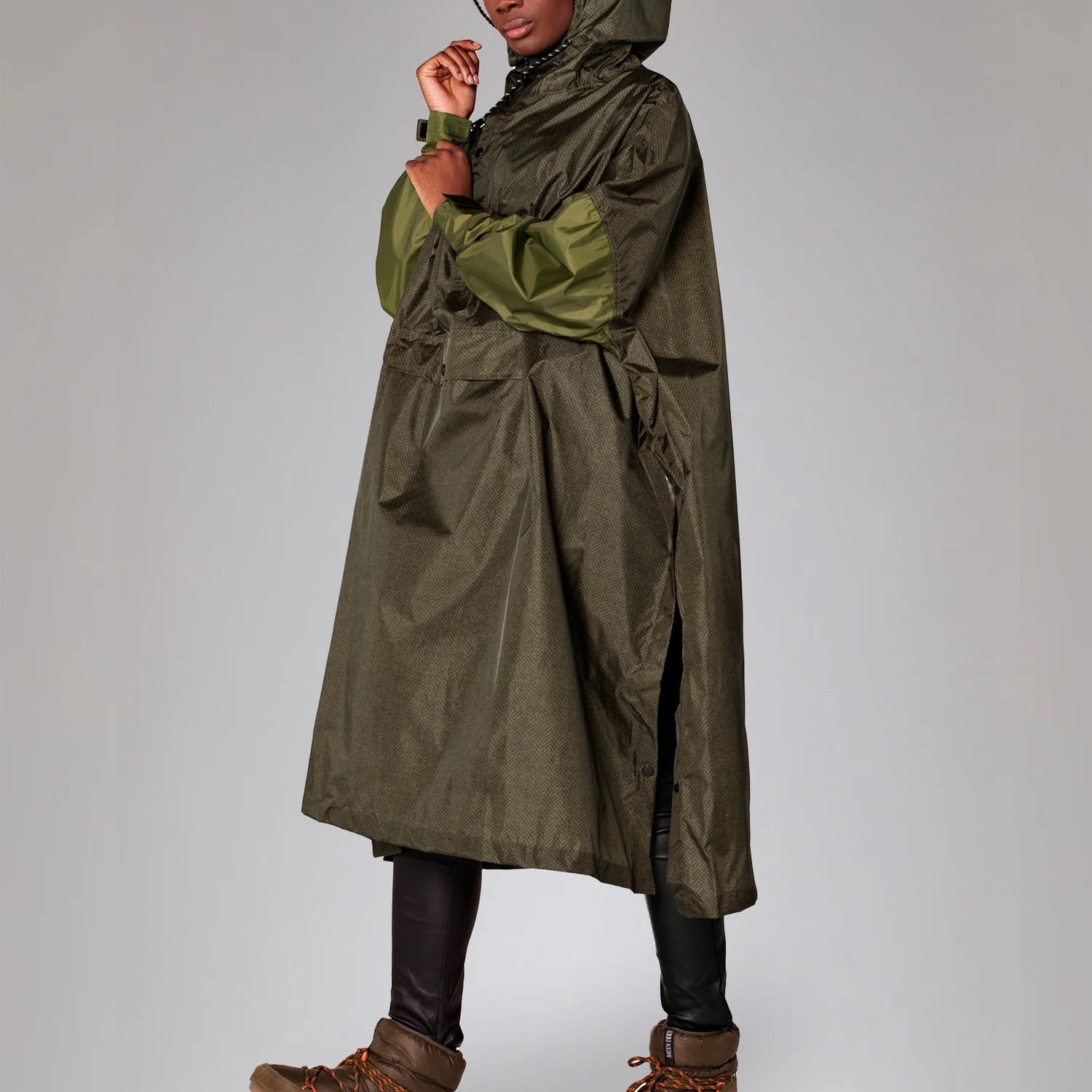 Herringbone - Rain Poncho