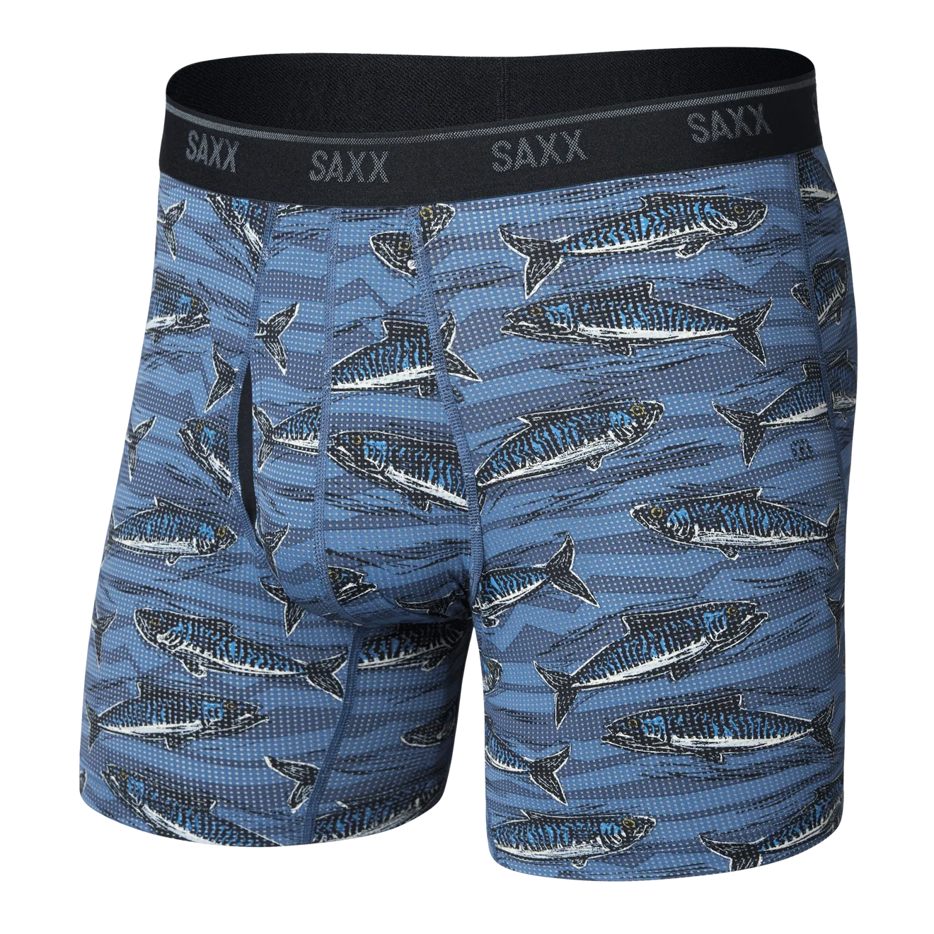 Quest Quick-Dry Mesh Performance Boxer Brief 6" (Men's)