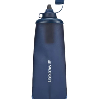 Peak Series Collapsible Squeeze Bottle with Filter - 1L